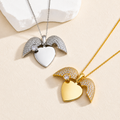 Personalized Angel Wings Necklace