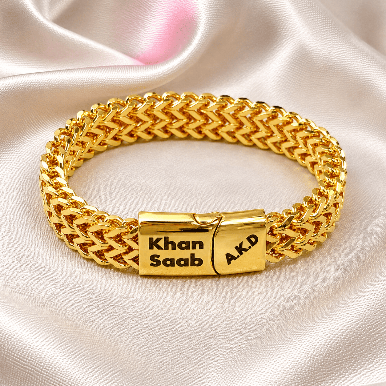 Customize Bracelet Golden