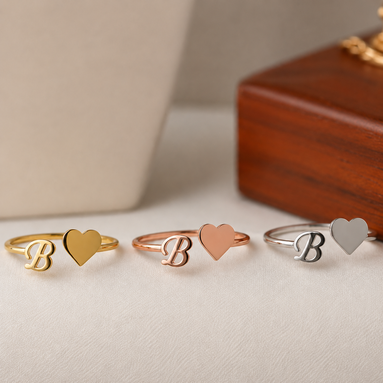 Personalized Name & Initial Ring
