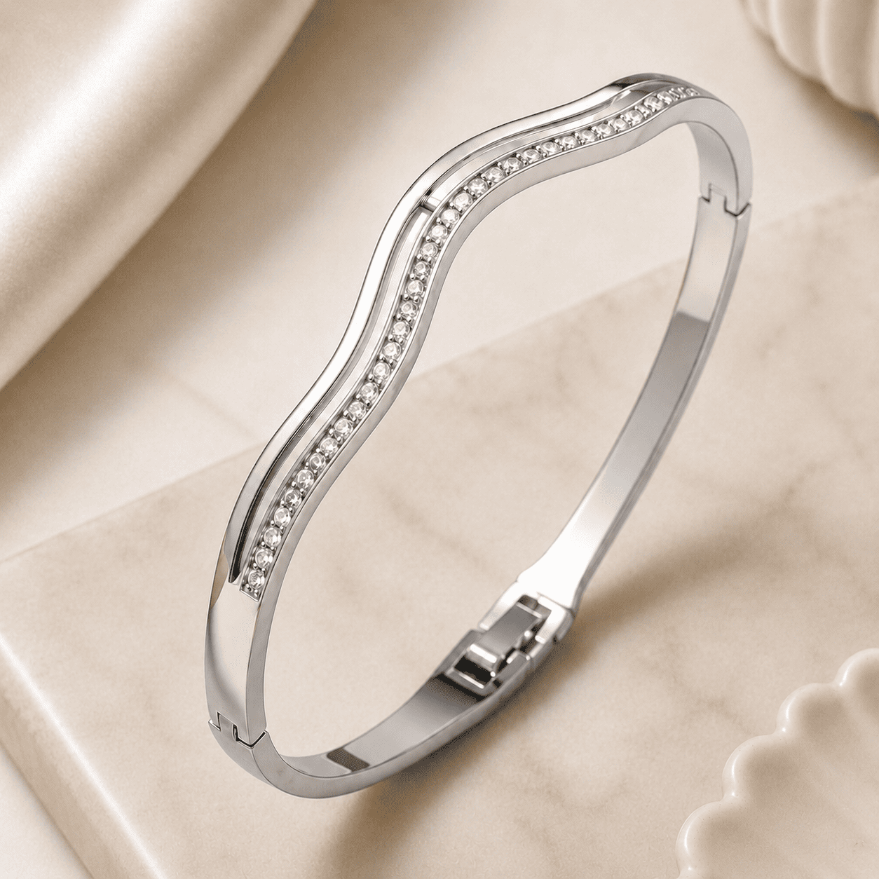 Silver Bangles