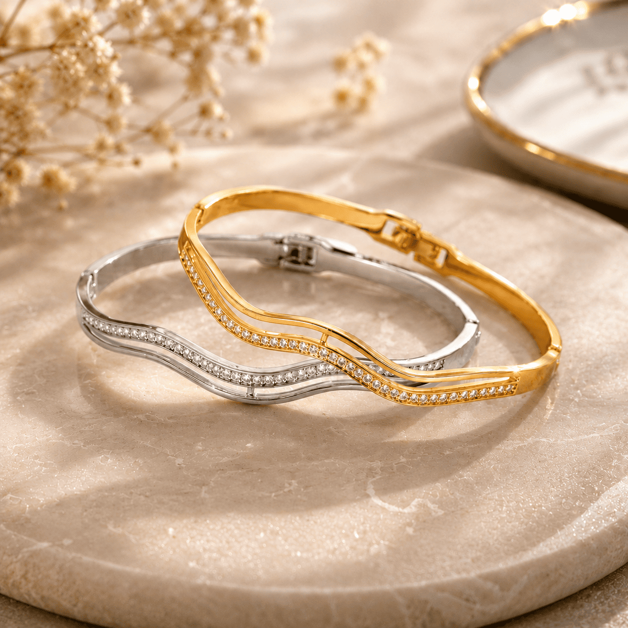 Wave Bangles