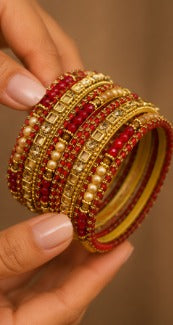Kundan Bangles
